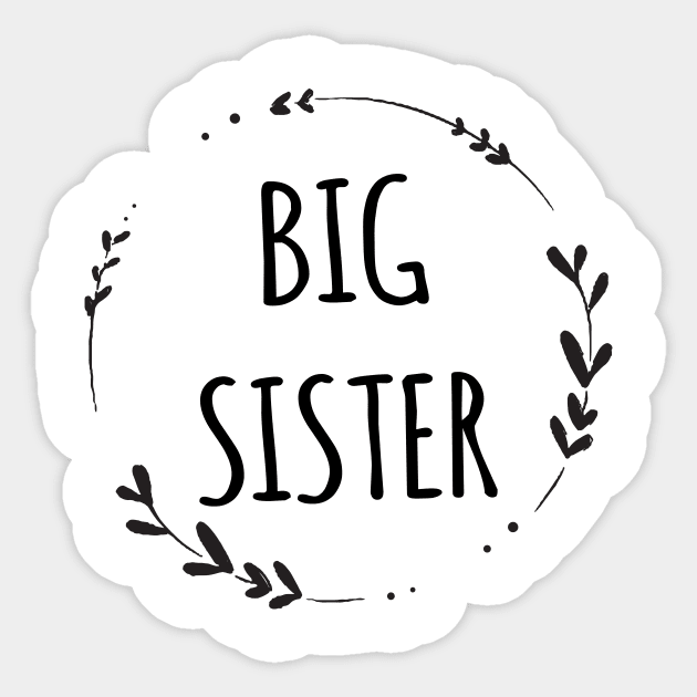 BIG SISTER Sticker by HAIFAHARIS